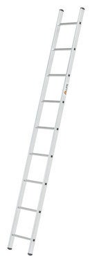 echelle simple aluminium 9 echelons haut 2 55 m bricoman