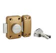Verrou transit 2 BT or cylindre 45 mm 4 clés reversible V
