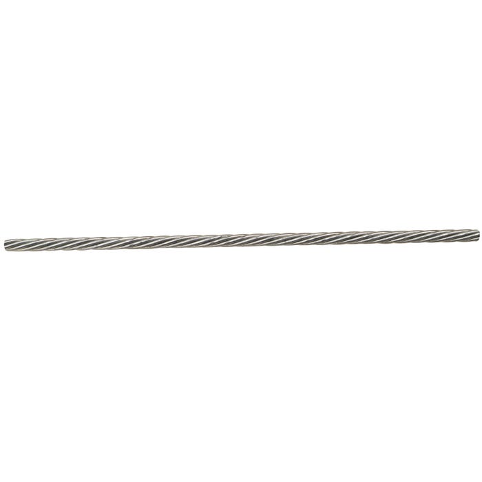 Câble acier galvanisé à la coupe Diam.1,5 mm 1