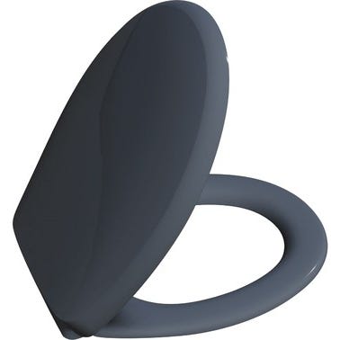 Abattant WC gris anthracite Orly 2 DUBOURGEL Bricoman