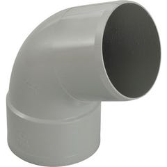 Coude PVC gris 67.30° Diam.100 mm 0