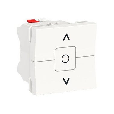 Interrupteur volet roulant blanc Unica - SCHNEIDER ELECTRIC 0