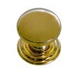 Bouton laitonné Ø22mm