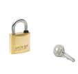 Cadenas laiton 40 mm 2 clés anse inox