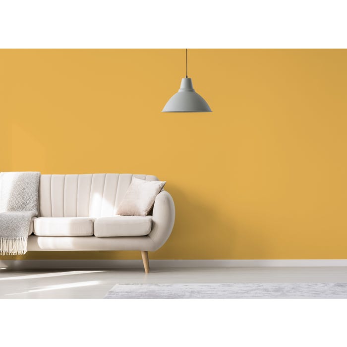 Peinture intérieure satin jaune delaunay teintée en machine 4L HPO - MOSAIK 3