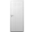 Porte d'entrée aluminium Avila PLUS blanc 218x96 Gauche