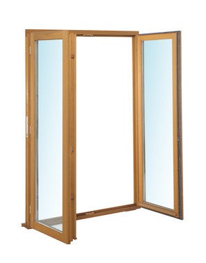 fenetre bois 2 vantaux h185xl90cm bricoman
