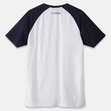 T-shirt de travail manches courtes olbia blanc T.M - PARADE 1