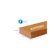 Colis de 3 panneaux isolants en fibre de bois SOPREMA® 122x57,5cm, Ep.16cm, R=4,2