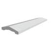 Couvre mur 2 pentes blanc L.100 x l.30 cm - WESER