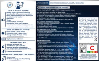 Précautions d'usages