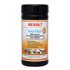 Pot de 200 lingettes nettoyantes dégraissantes multi-surfaces Mastaex - AEXALT 0