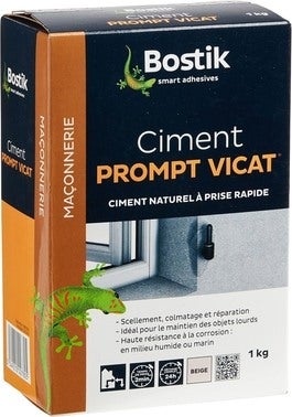 Ciment prompt gris sac de 5kg