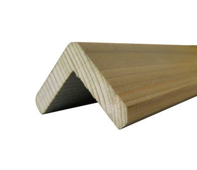 angle bardage sortant sapin du nord vert classe 3 60 x 60 mm long 3 m sotrinbois bricoman
