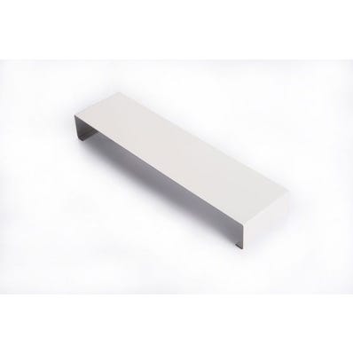 Eclisse couvertine aluminium blanc L.275 x l.35 mm 0