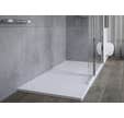 Receveur de douche extra plat ONYX 170 x 80 cm effet pierre blanc ONYX - AKW