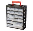 Casier de rangement transportable 17 tiroirs