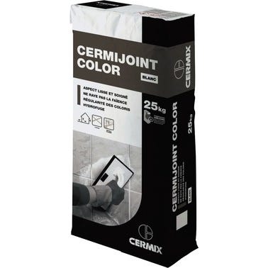 Joint gris 25 kg Cermijoint Color - CERMIX 0