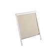 Store occultant beige pour fenêtre de toit L134xH98cm