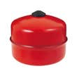 Vase d'expansion à membrane cylindrique à suspendre 18 litres