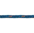 Cordeau polyester bleu Long.1 m Diam.3 mm