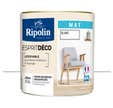 Peinture intérieure multi-supports acrylique mat blanc 0,5 L Esprit déco - RIPOLIN