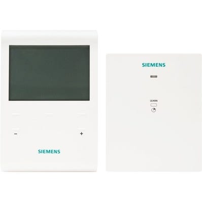 Thermostat d'ambiance programmable sans fil pour fil pilote RDE 100 - SIEMENS 0