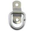 Anneaux d'arrimage acier zingué 800 kg Diam.6.4mm 20x54mm 2 pièces