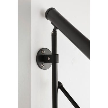 Main courante PVC noire supplémentaire pour escalier Gexi 0