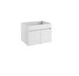 CAISSON SUSPENDU "READY" BLANC 60 CM PORTES