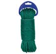 Corde cable polyéthylène vert 5 mm Long.10 m