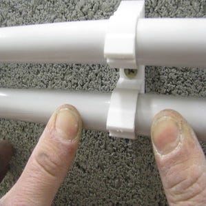 Tube-ring Diam.20 double blanc boite de 50 1