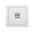 PRISE DOUBLE USB 2,1A SAILLIE BLOK