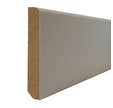 Plinthe arrondie en MDF revêtu papier blanc 10 x 50 mm Long.2,44 m - SOTRINBOIS