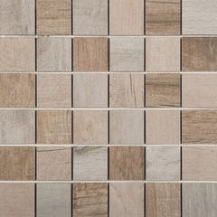 Mosaique 29,8x29,8 aspect bois mix
