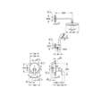 Ensemble de douche à encastrer avec mitigeur monocommande "GET PERFECT" GROHE (25220001)