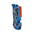 5 BORNES TOPJOB 2E 16MM² BLEU