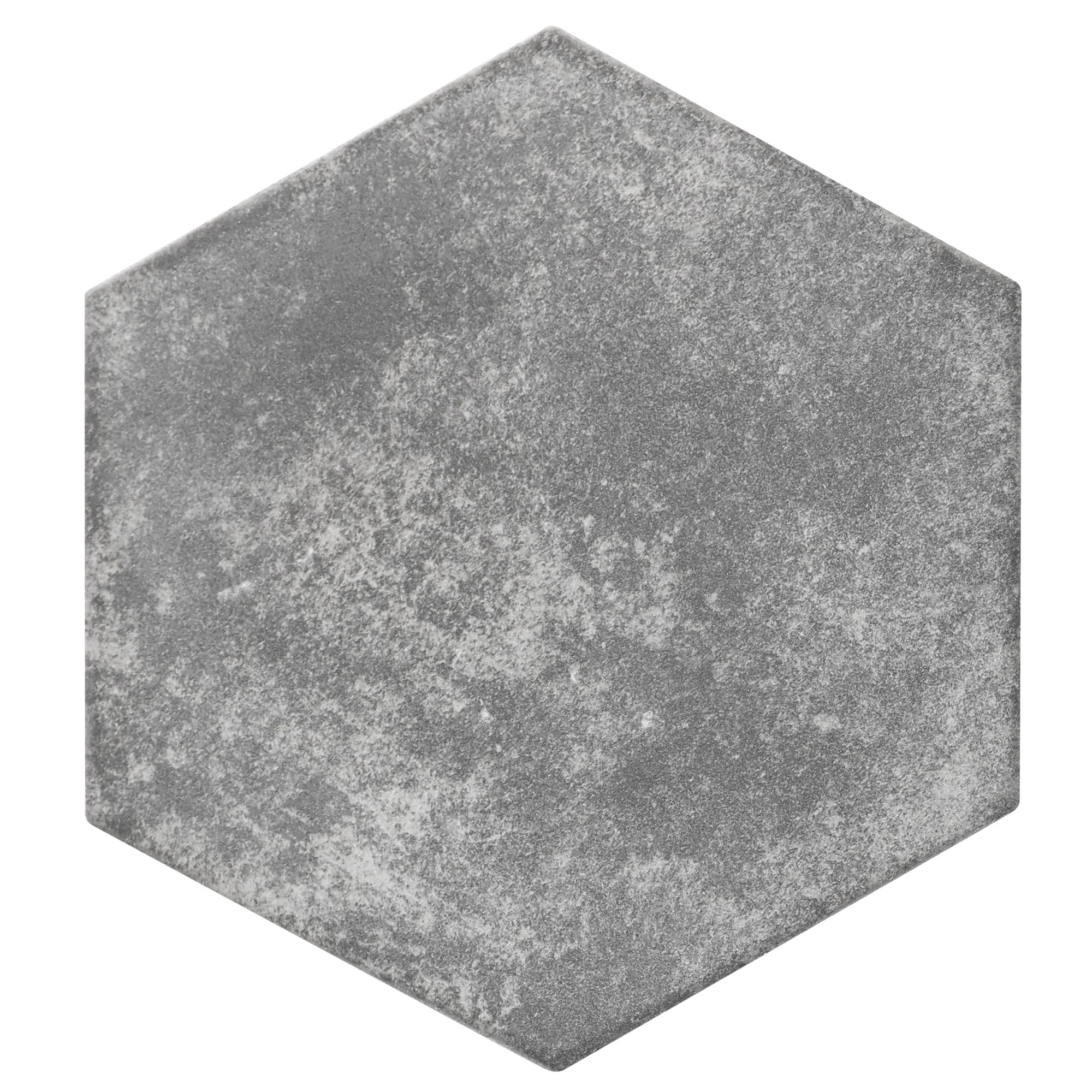 Carrelage sol extérieur effet pierre l.20 x L.24 cm - Décor Pompeia Gris 0