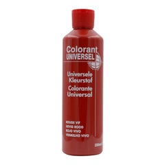 Colorant universel pour peinture aqueuse ou solvantée rouge vif250ml