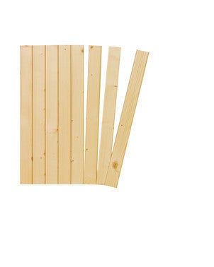 Lot De 5 Lames A Volet En Sapin Bricoman