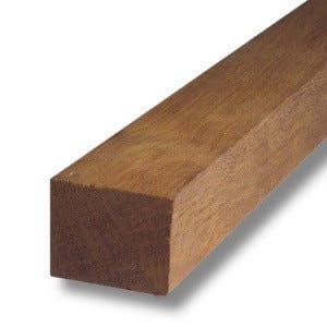 Tasseau en bois rouge exotique 10 x 40 mm Long.2,4 m - SOTRINBOIS