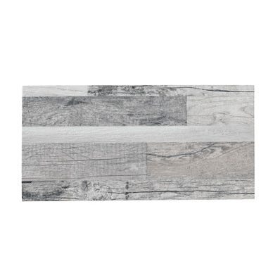 Plaquette deco gres ceram woodstone gris 1,22m² 5