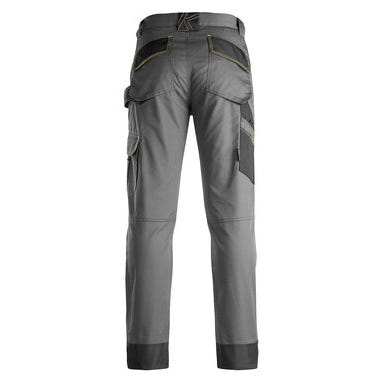 Pantalon de travail Gris/Noir T.XL SLICK - KAPRIOL 1