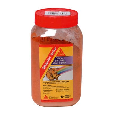 Colorant ciment rouge 400g - SIKA 0