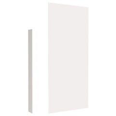 Kit d'angle gris/blanc pour meuble bas de largeur 90 cm 1