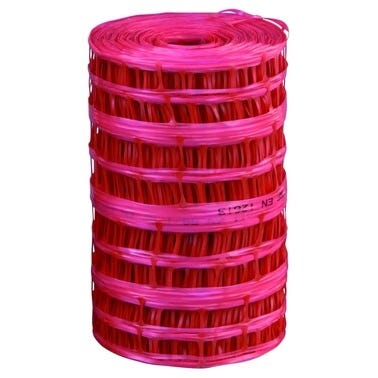 Grillage avertisseur rouge 0,30 m X 100 ml - TALIAPLAST 0
