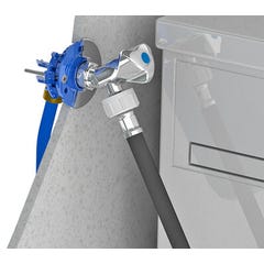 Kit de fixation de robinetterie machine à laver per à glissement Ø16 3