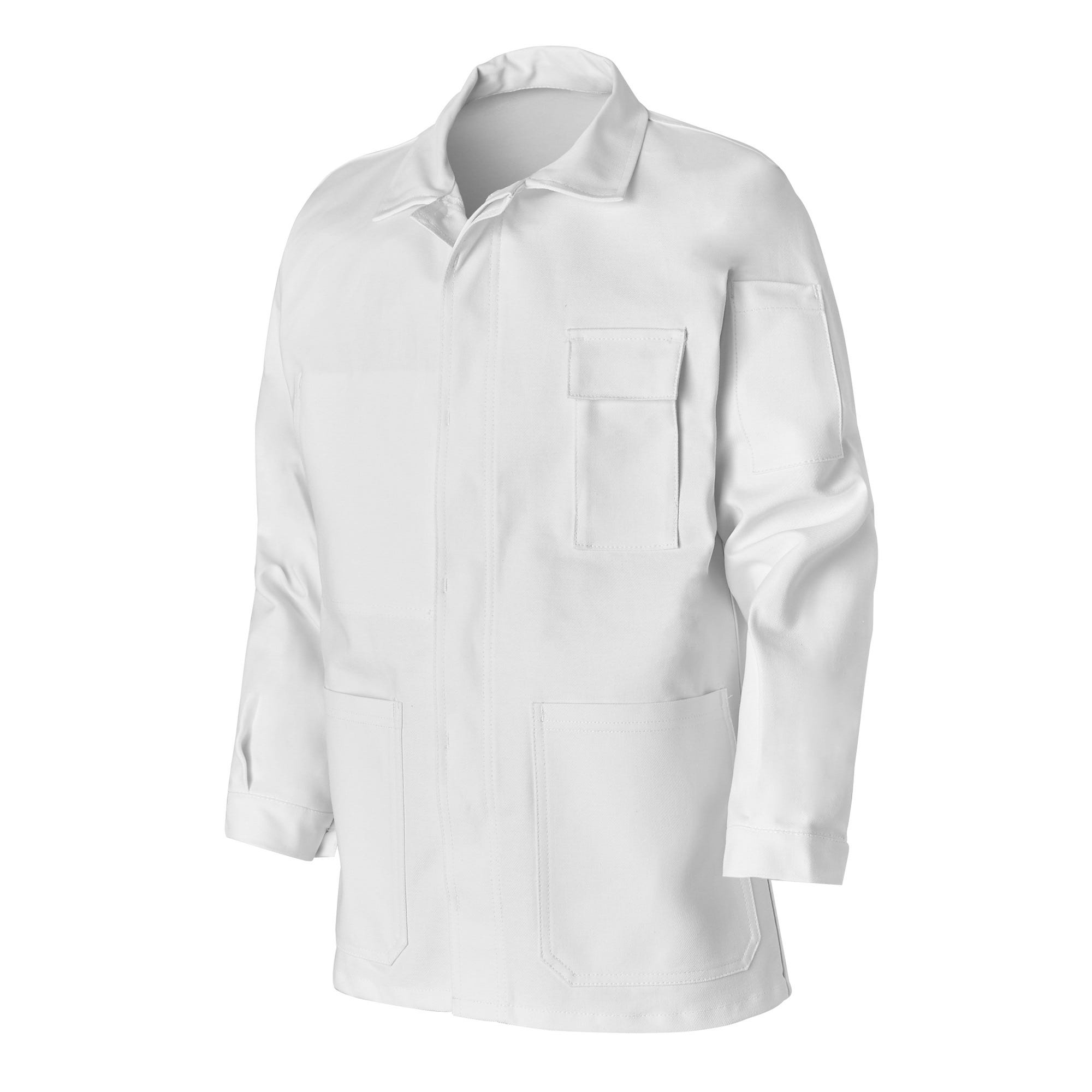 Veste de protection en coton blanc T2 - NEW PILOTE 0