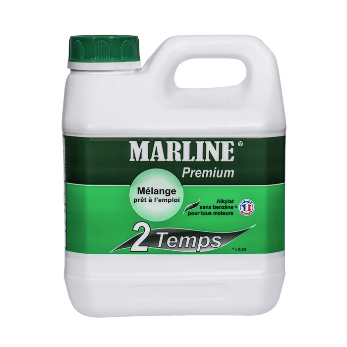  Melange Alkylate pour moteur 2 temps - 2 L MARLINE PREMIUM 0