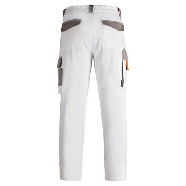 Pantalon de travail blanc T.M Paint Industry - KAPRIOL 0